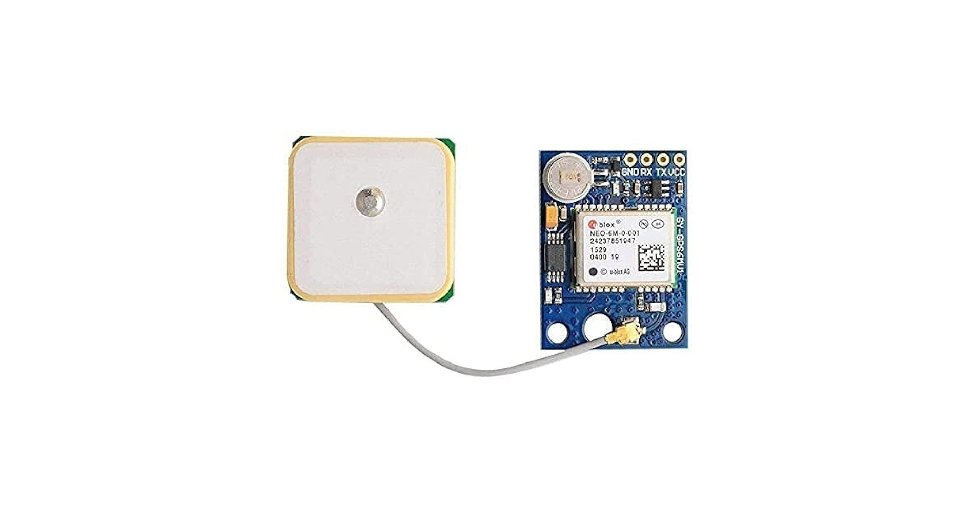 NEO-6M Dual Antenna Interface GPS Mini NE0-6M EEPROM Satellite Positioning Module 51 SCM MCU