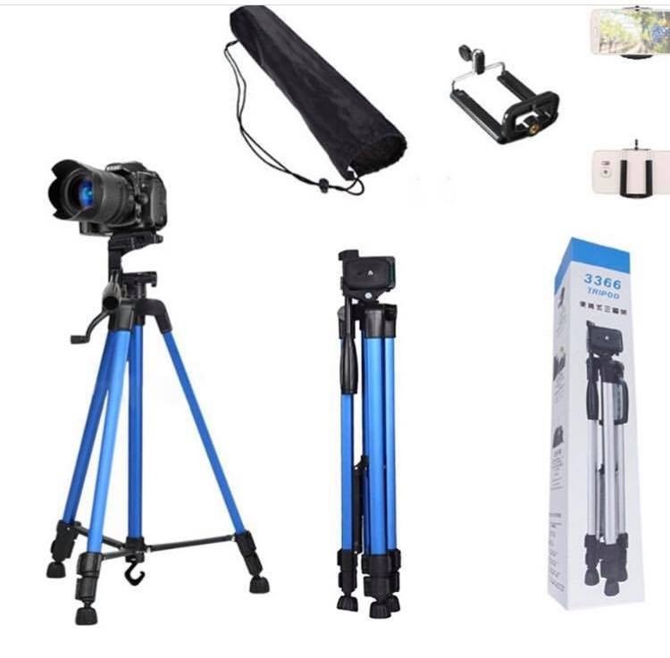 3366 Portable Tripod For Mobile Phones and Cameras