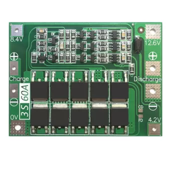 3S 60A Li-ion Lithium Battery Charger Protection Board 18650