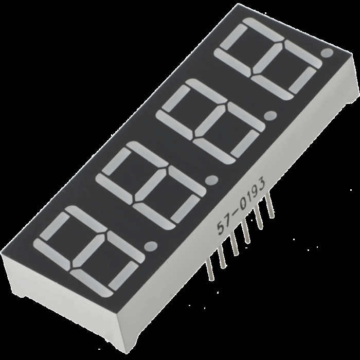 4 Digit 7 Segment Display