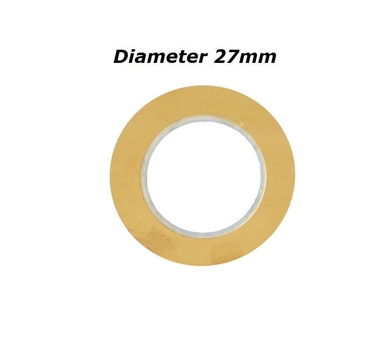 Piezoelectric Piezo Ceramic Wafer Plate Buzzer Loudspeaker Dia 27mm