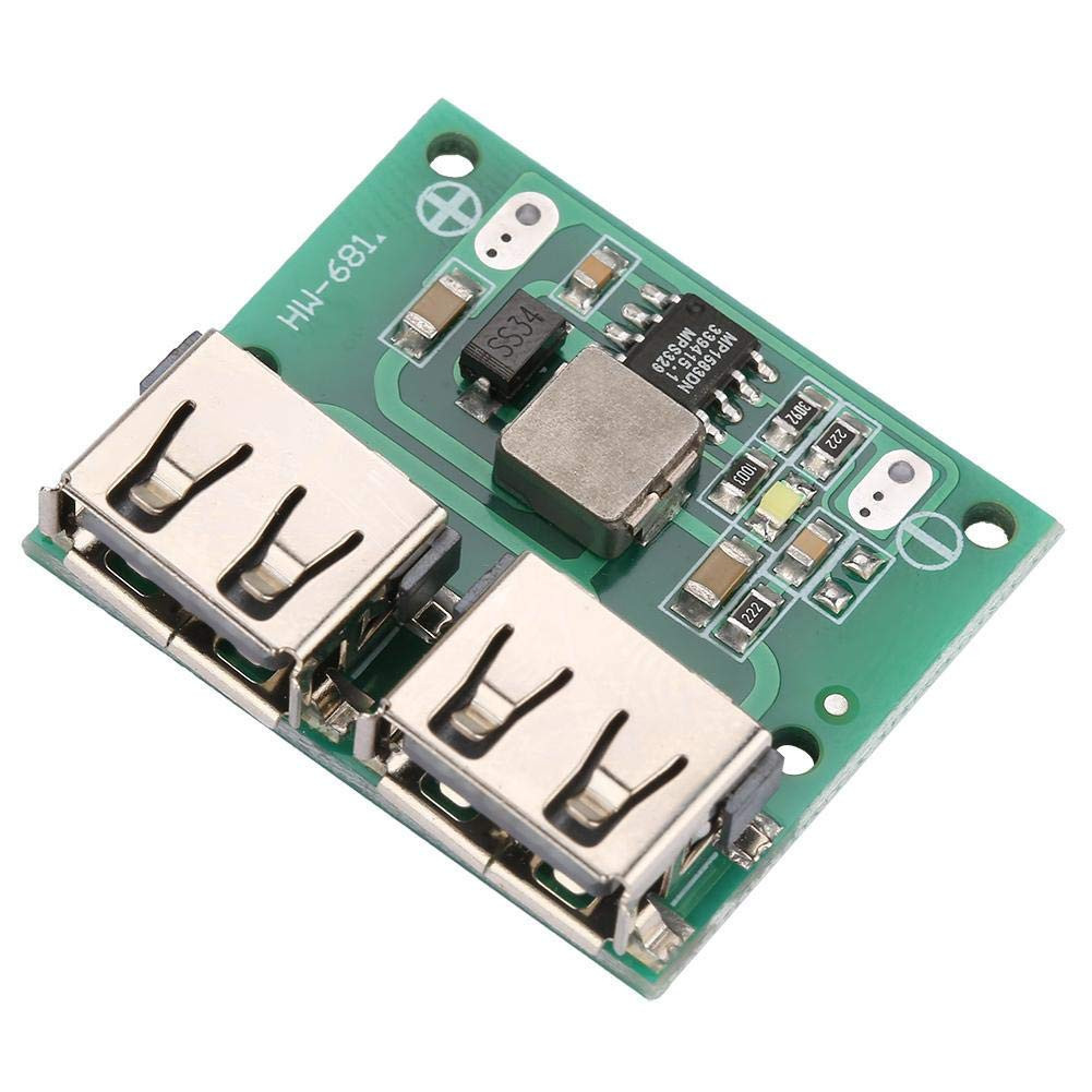 9V 12V 24V to 5V DC-DC Step Down Charger Power Module Dual USB Output Buck Voltage Board 3A