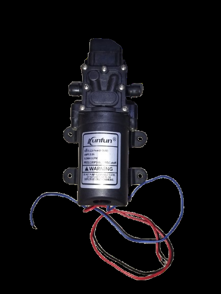12V Water Pump with Pressure Switch 4.0L min 5.5 Bar  Self Priming