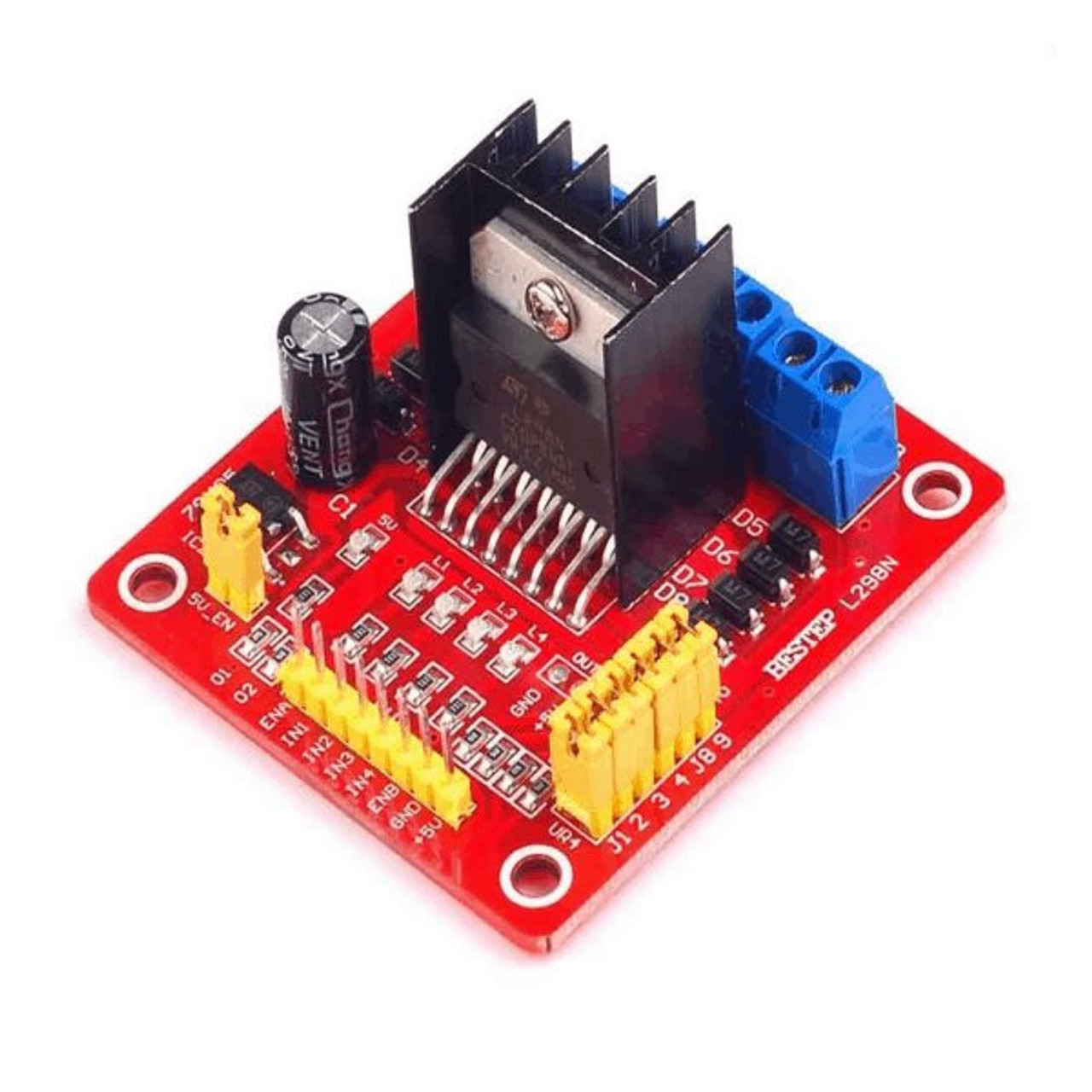 L298N DC Motor Driver Module Stepper Motor Board