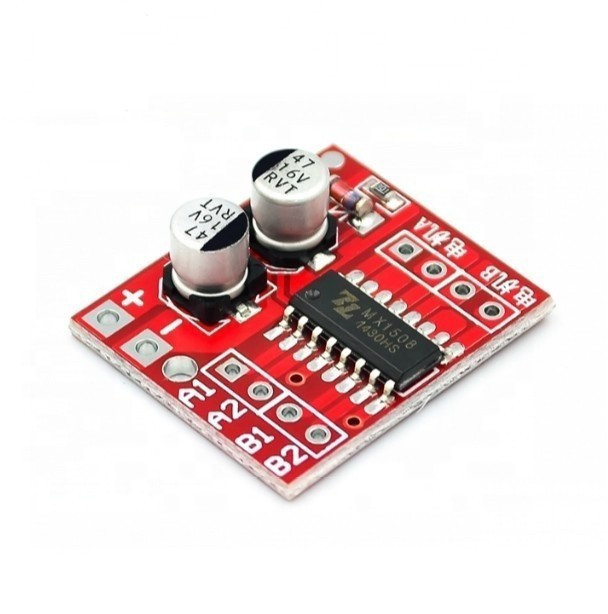 Dual Channel L298N DC Motor Driver Board PWM Speed Dual H-Bridge Stepper Module