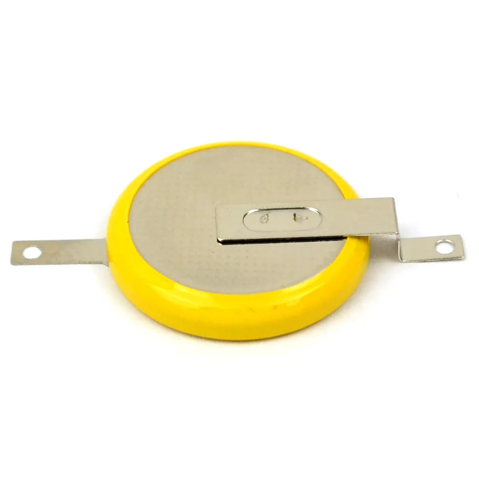 CR 2025 3V Lithium Battery With 2 Solder Feet Pins CMOS