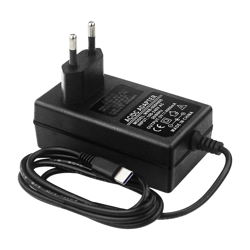 5V 4A USB Type-C Power Supply EU Plug