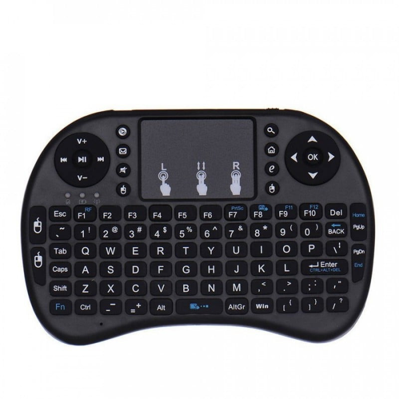 Raspberry Pi 3 Mini Keyboard with Backlight 2.4G Wireless Handheld Keyboard with Touchpad Mouse For Orange Pi ,PC, Android TV