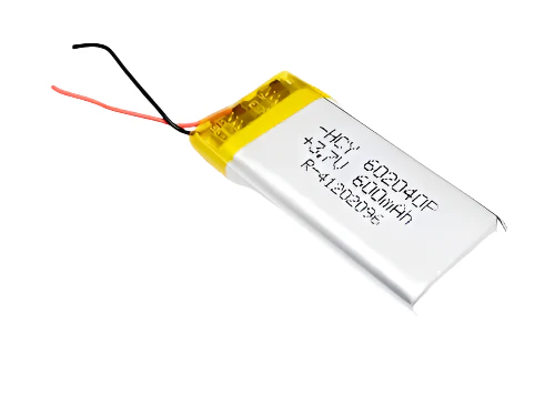 3.7v 600mAH Lipo Rechargeable Battery 40X20X5 (SV 602040)