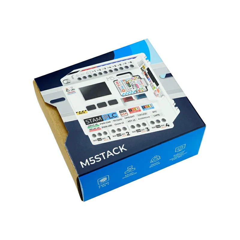 M5Stack StamPLC Controller with M5StampS3 | Industrial IoT PLC Controller