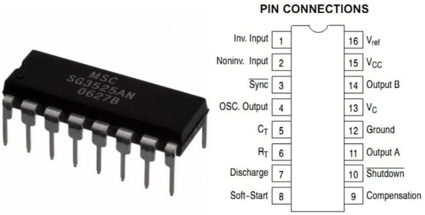 SG3525 PWM Controller IC