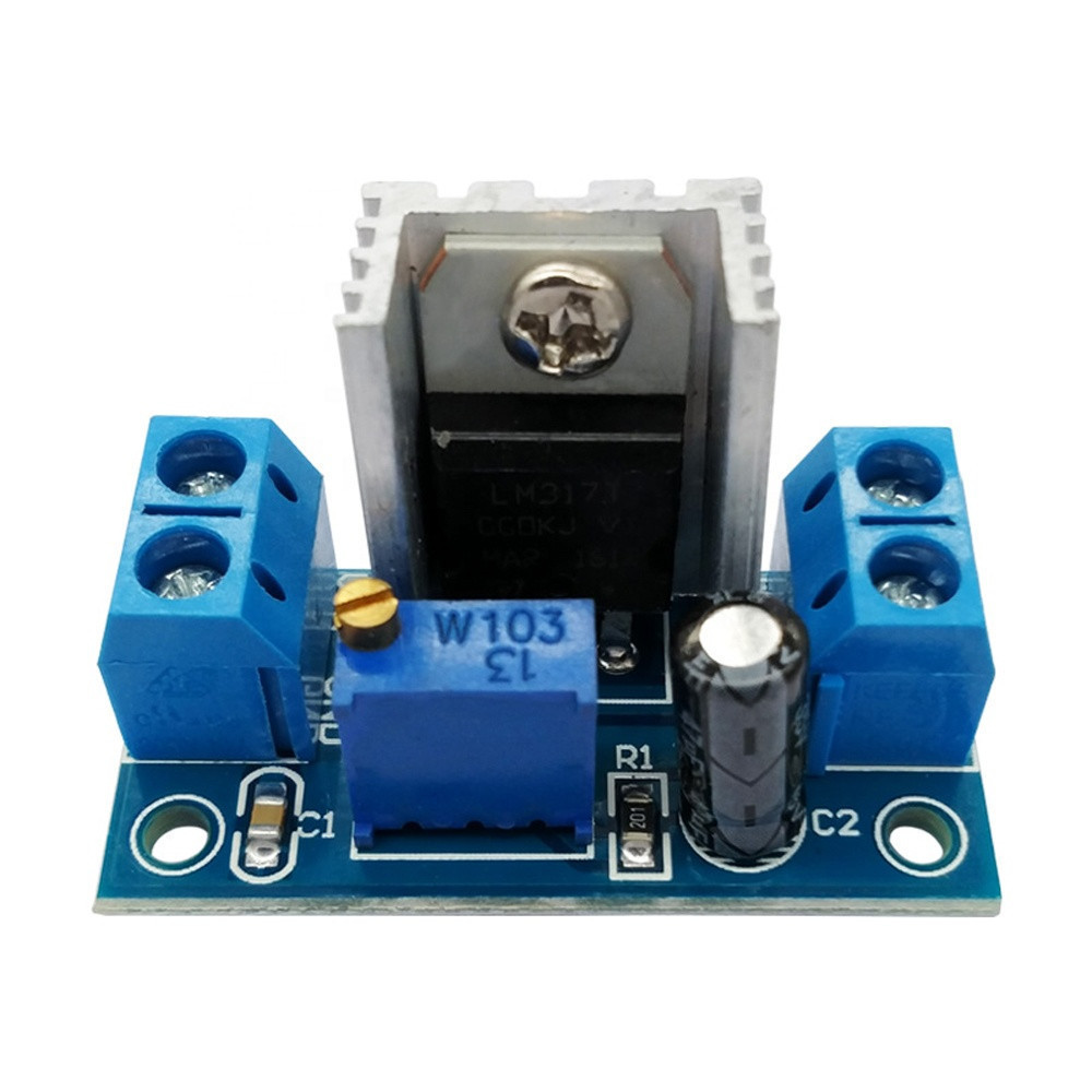 LM317 DC-DC Converter Buck Step Down Circuit Board Module Linear Regulator LM317 Adjustable Voltage Regulator Power Supply