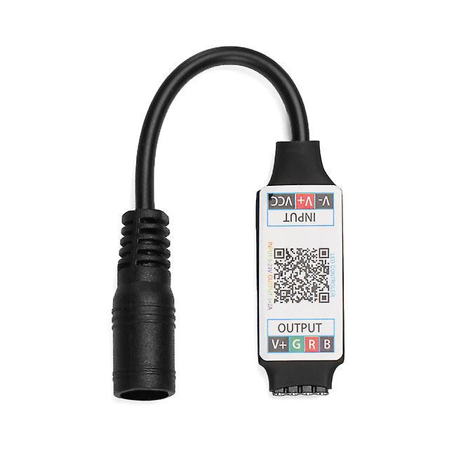Mini LED Bluetooth RGB Controller Strip Light Controller Wireless SmartPhone Control DC 5-24V 6A For RGB 3528 5050 Strip